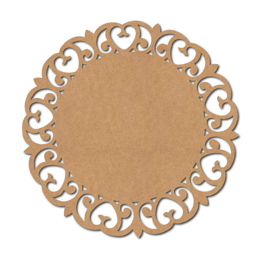 Designer Nameplate Cutout MDF Design 1