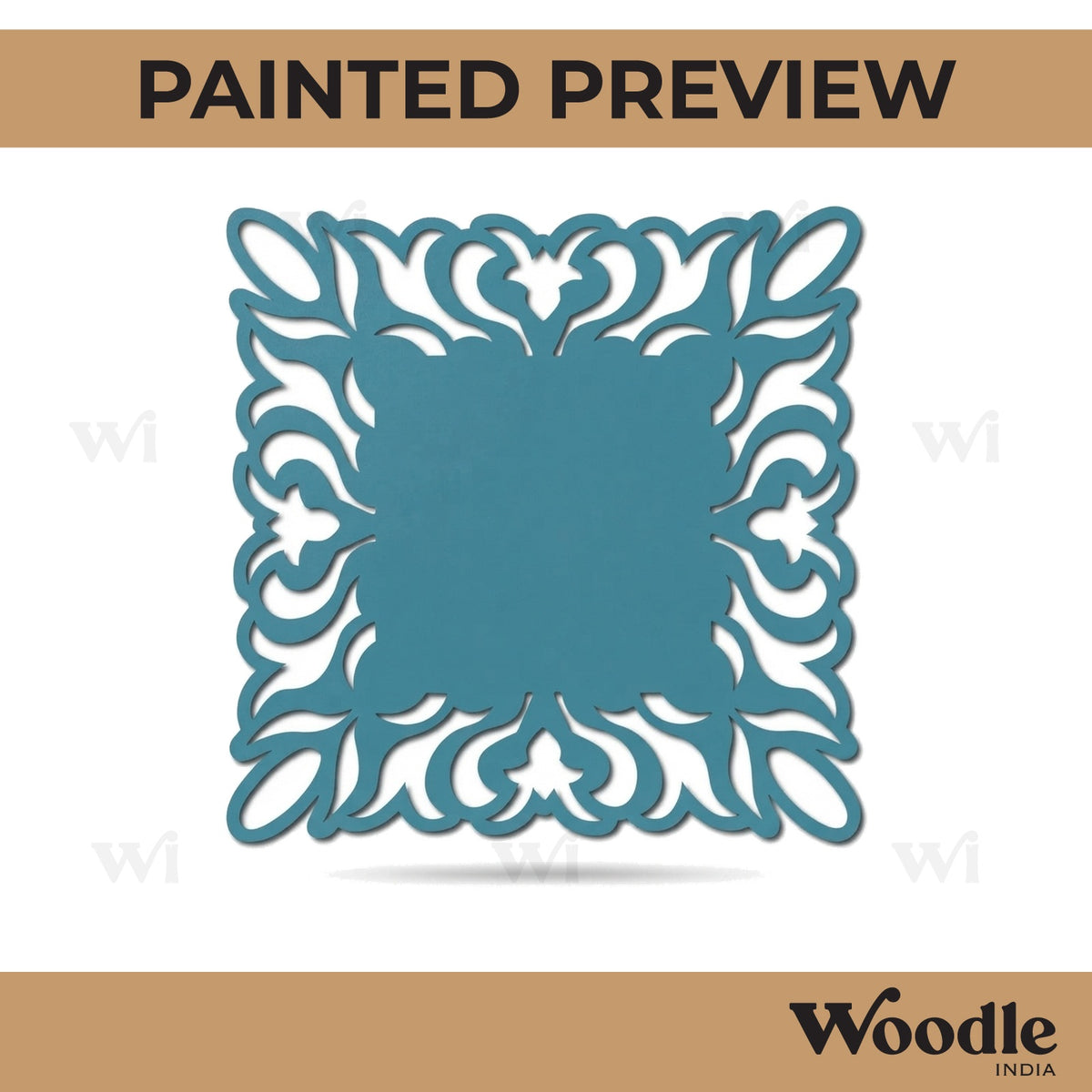 Designer Nameplate Cutout MDF Design 2