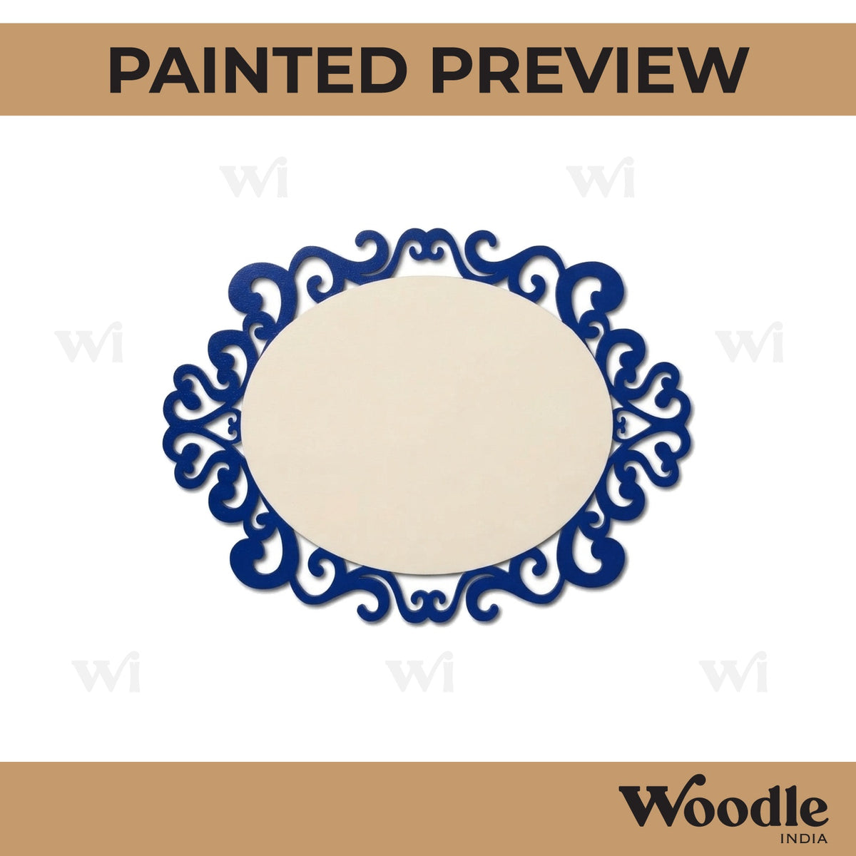 Designer Nameplate Cutout MDF Design 20