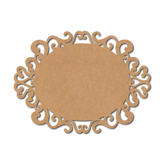 Designer Nameplate Cutout MDF Design 20