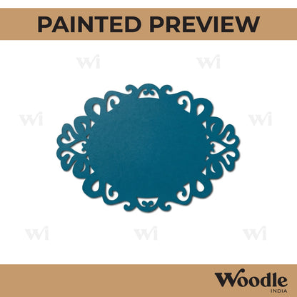 Designer Nameplate Cutout MDF Design 21