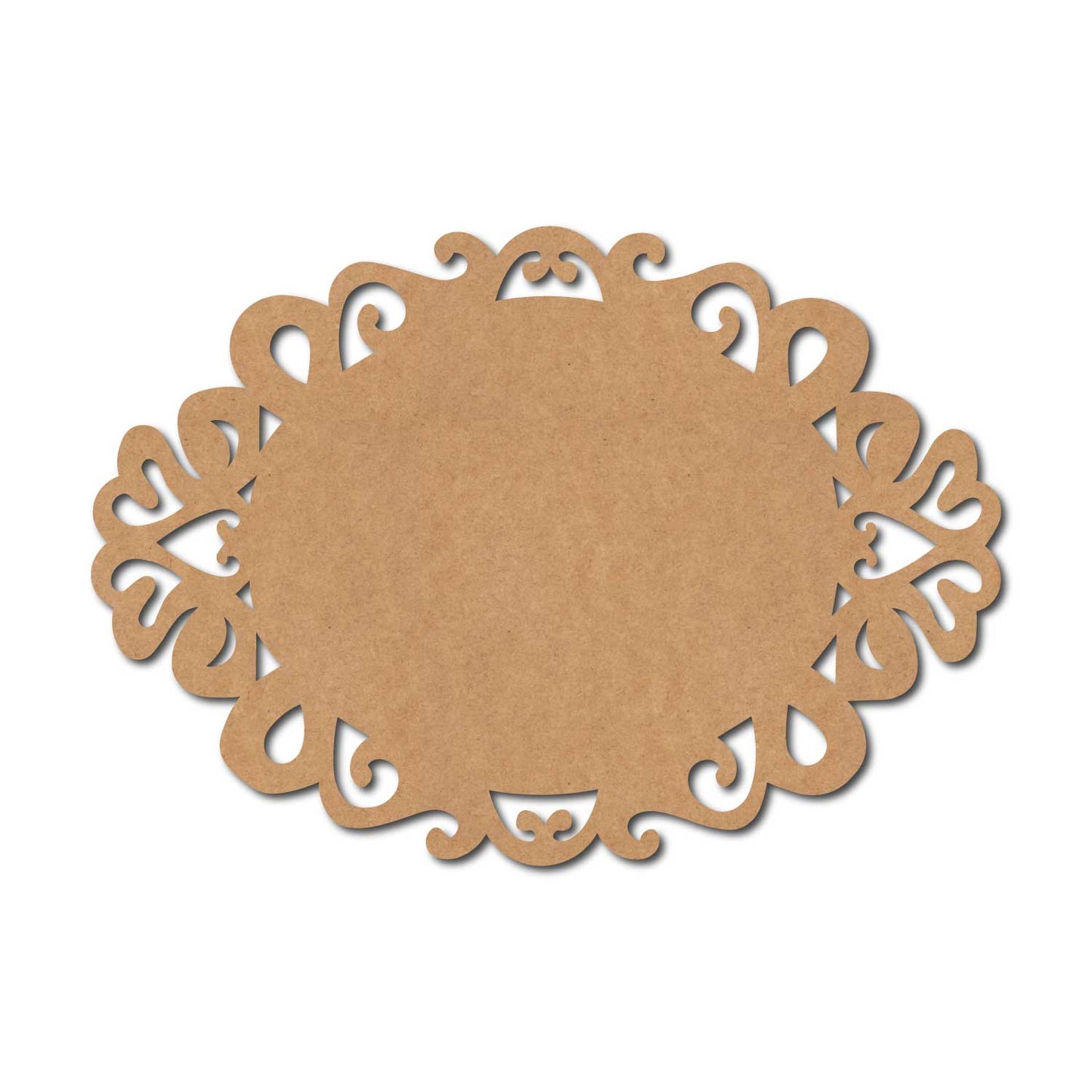 Designer Nameplate Cutout MDF Design 21