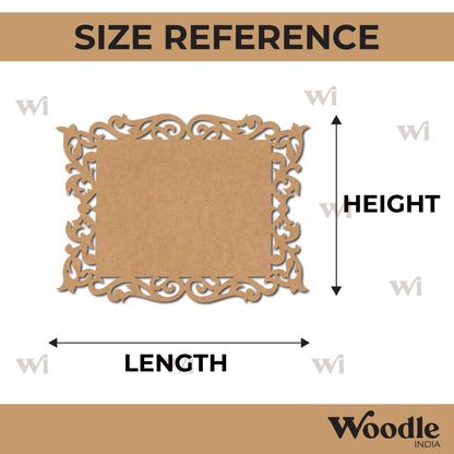 Designer Nameplate Cutout MDF Design 23