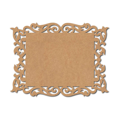 Designer Nameplate Cutout MDF Design 23