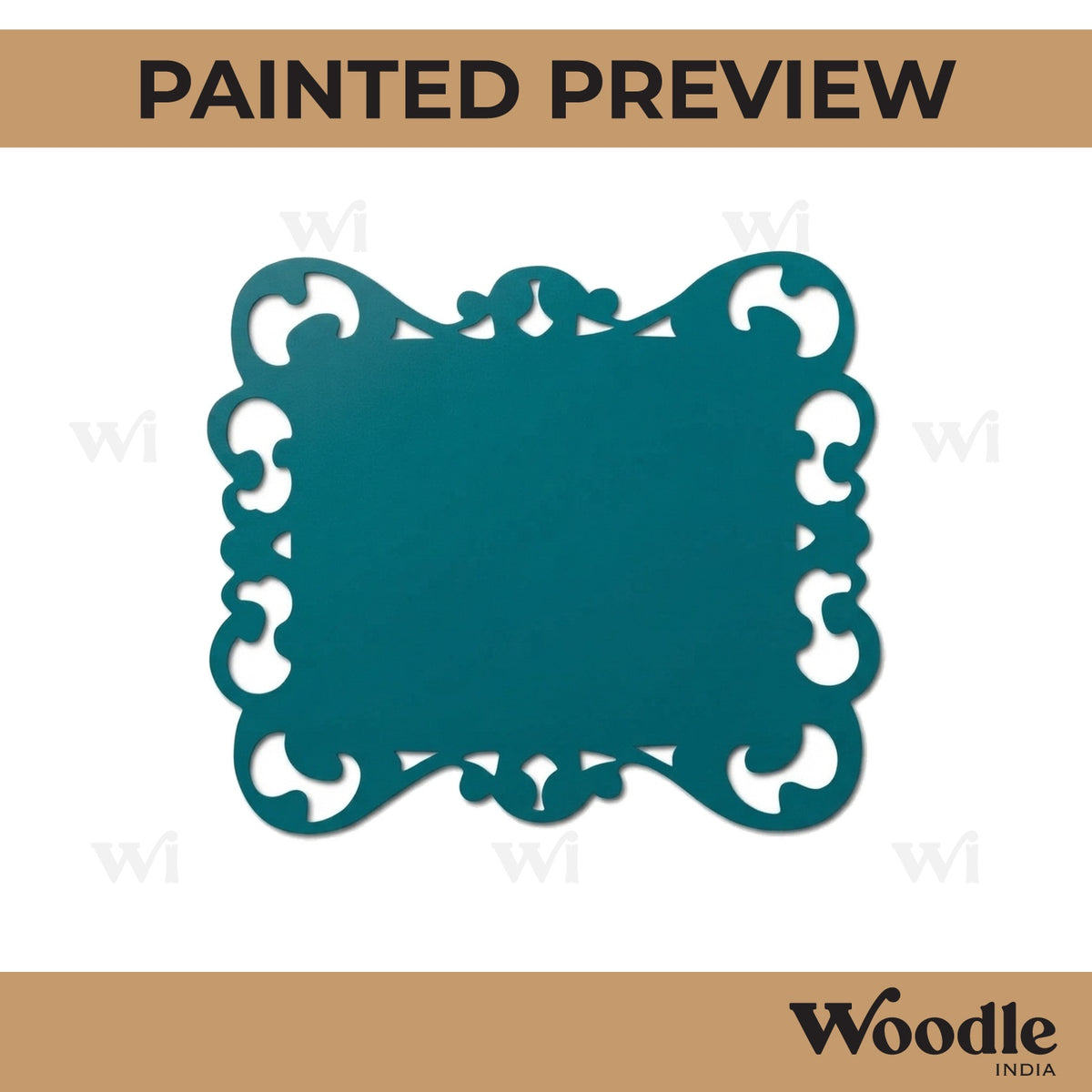 Designer Nameplate Cutout MDF Design 24