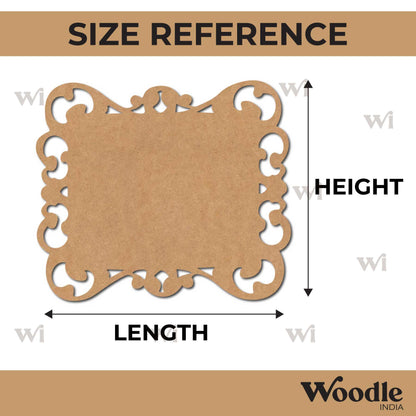 Designer Nameplate Cutout MDF Design 24