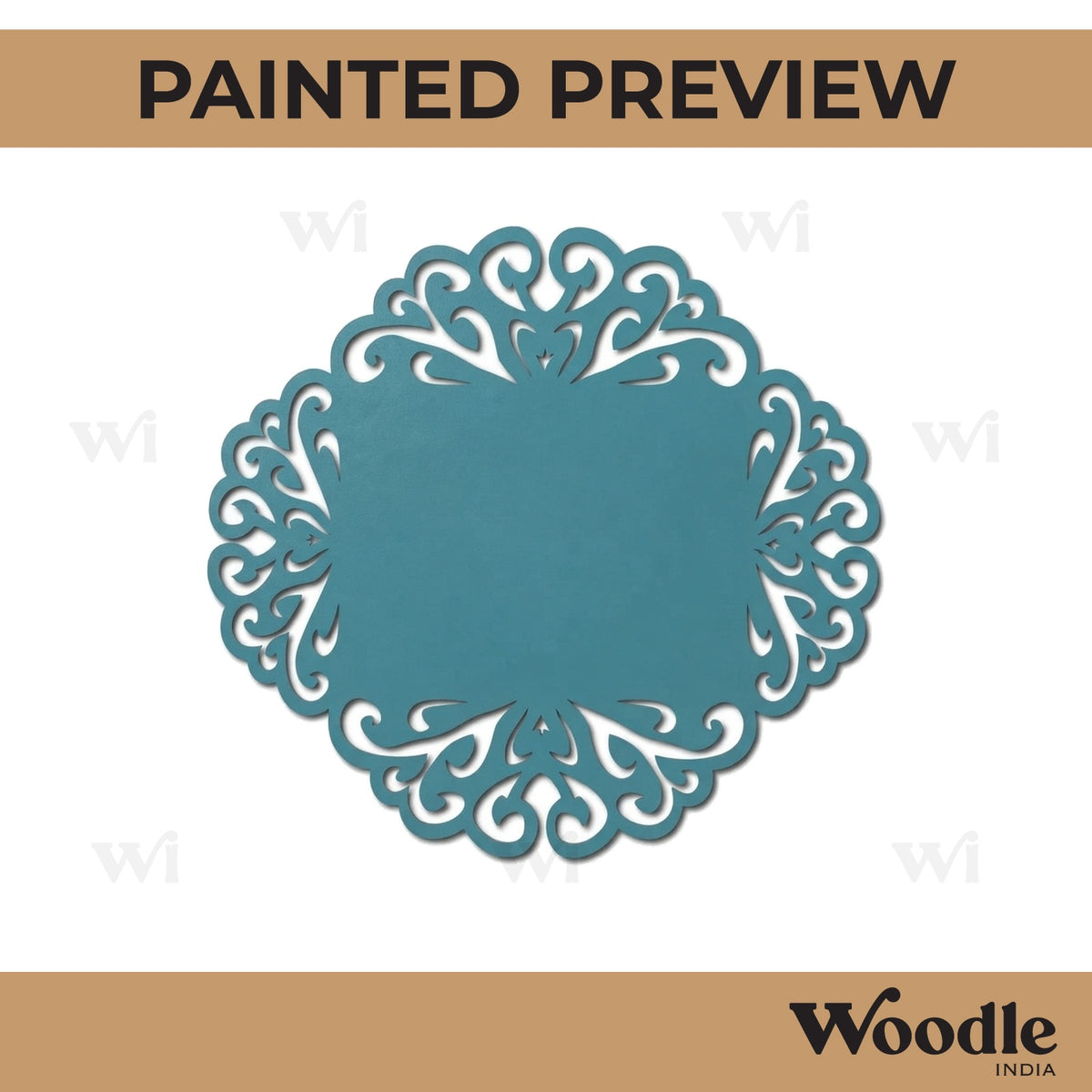 Designer Nameplate Cutout MDF Design 26