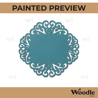 Designer Nameplate Cutout MDF Design 26