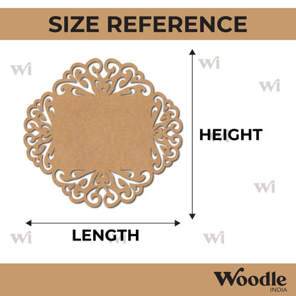 Designer Nameplate Cutout MDF Design 26