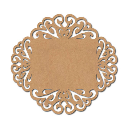 Designer Nameplate Cutout MDF Design 26