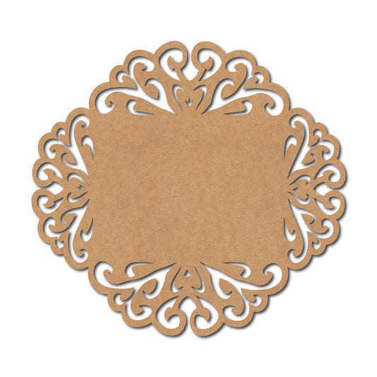 Designer Nameplate Cutout MDF Design 26