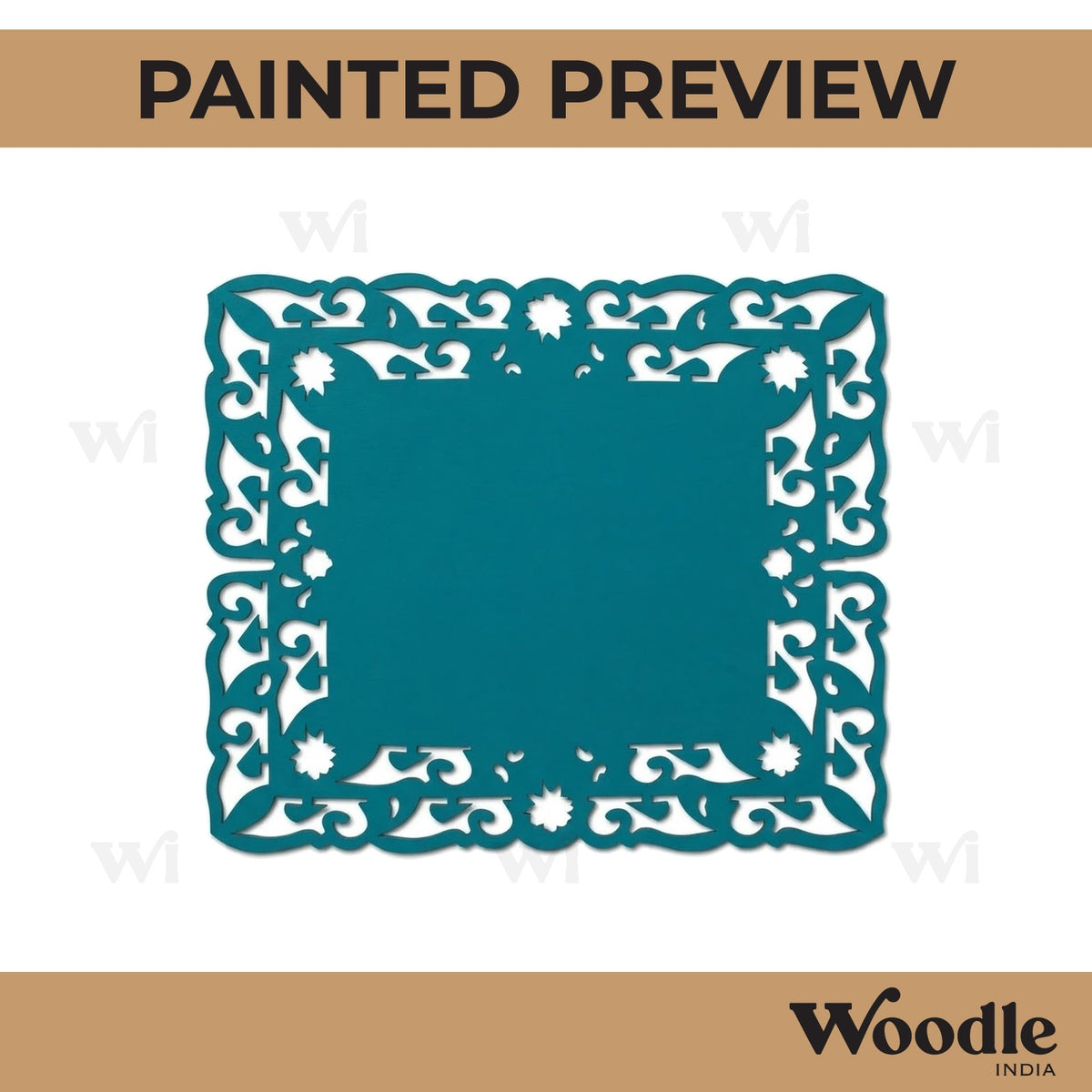 Designer Nameplate Cutout MDF Design 27