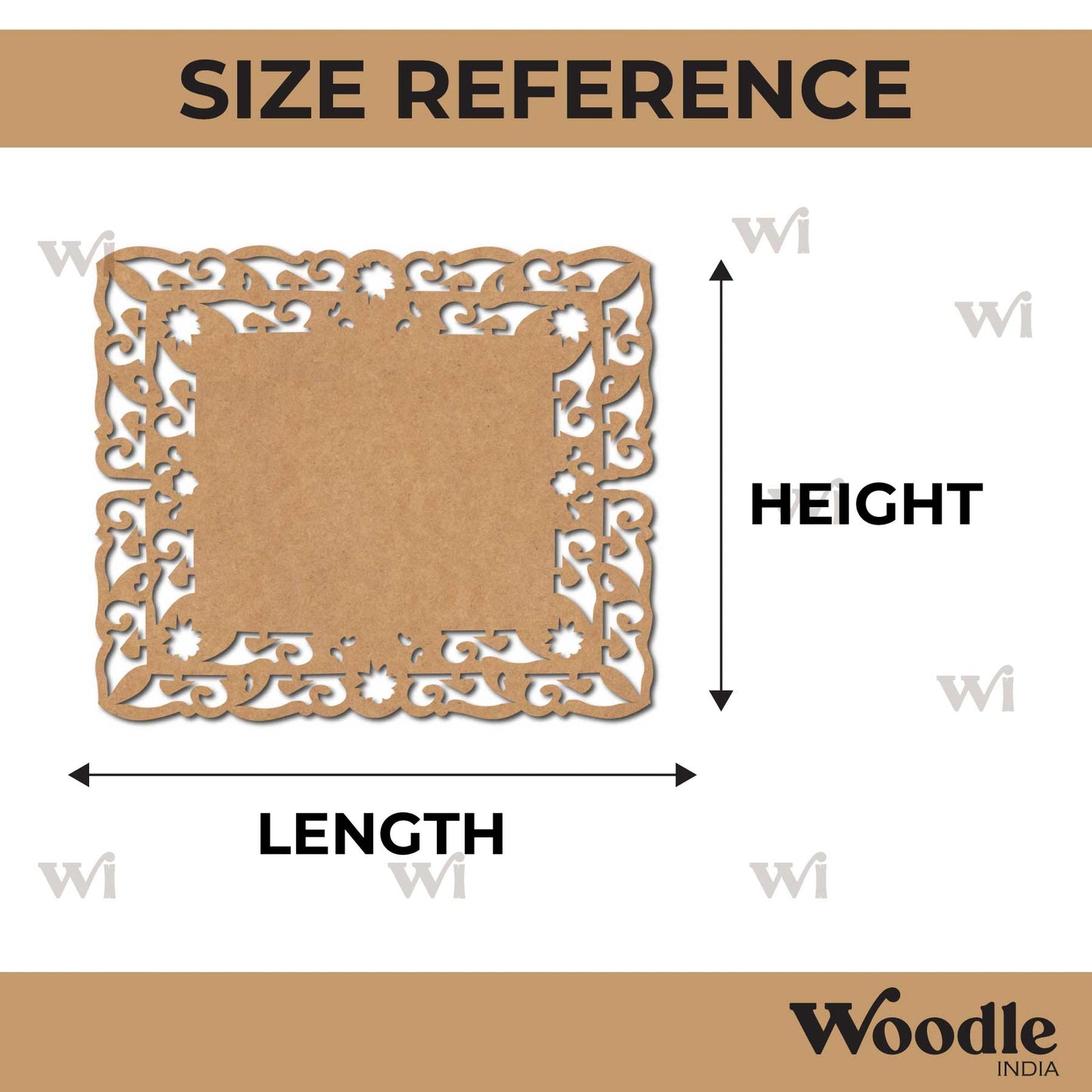Designer Nameplate Cutout MDF Design 27