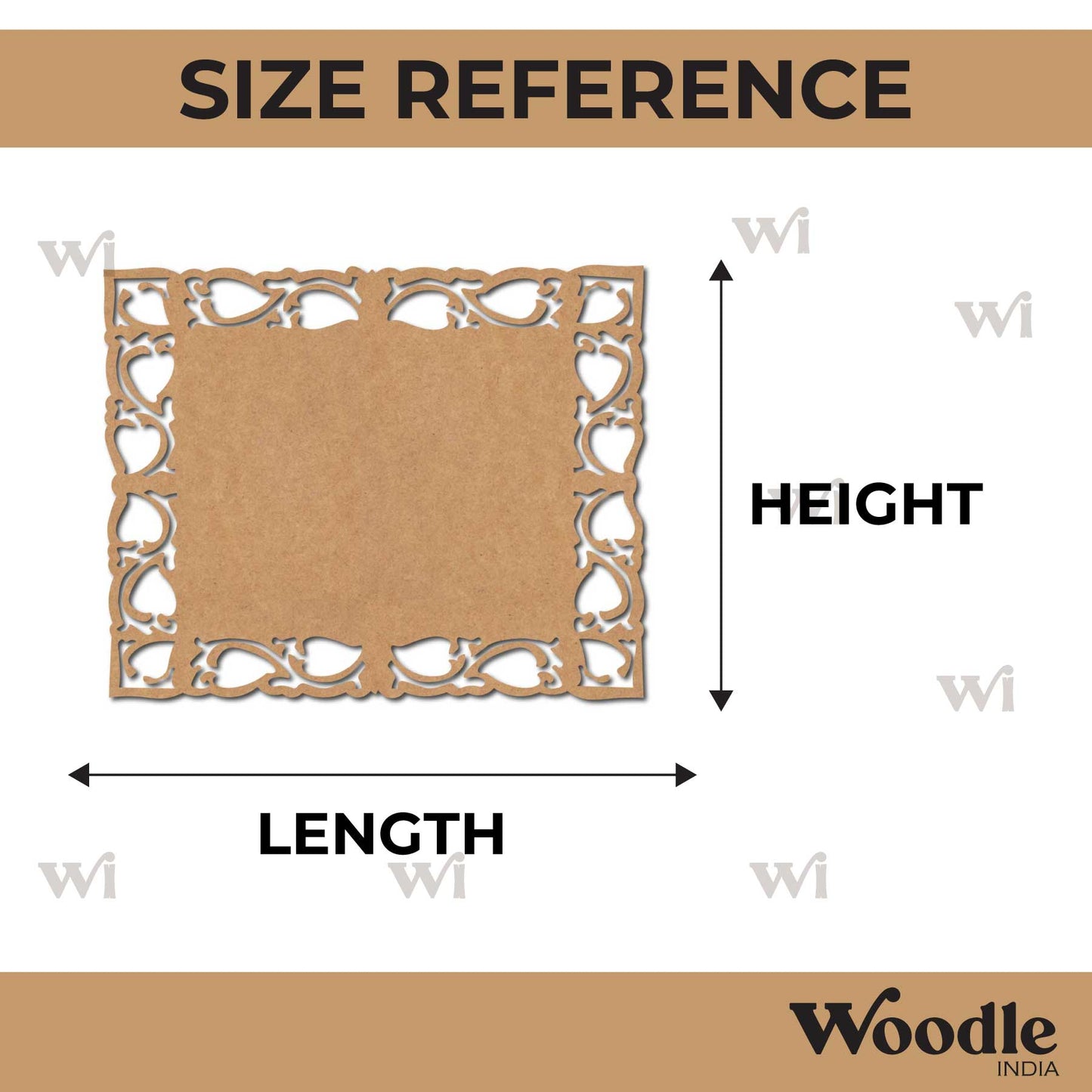 Designer Nameplate Cutout MDF Design 28