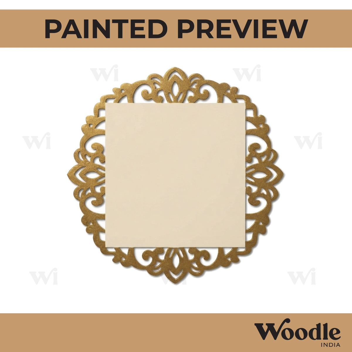 Designer Nameplate Cutout MDF Design 29