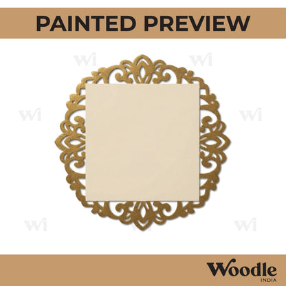 Designer Nameplate Cutout MDF Design 29
