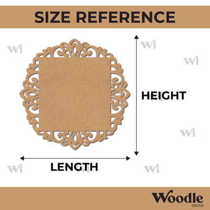 Designer Nameplate Cutout MDF Design 29