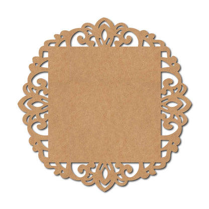 Designer Nameplate Cutout MDF Design 29