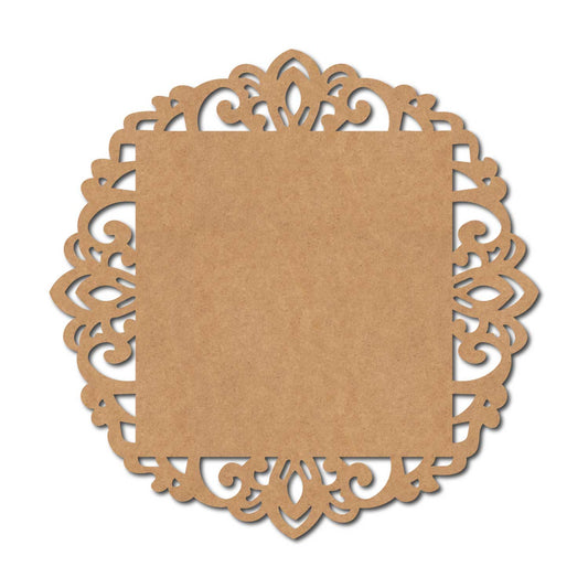 Designer Nameplate Cutout MDF Design 29