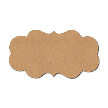 Designer Nameplate Cutout MDF Design 31