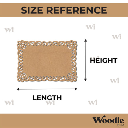 Designer Nameplate Cutout MDF Design 34