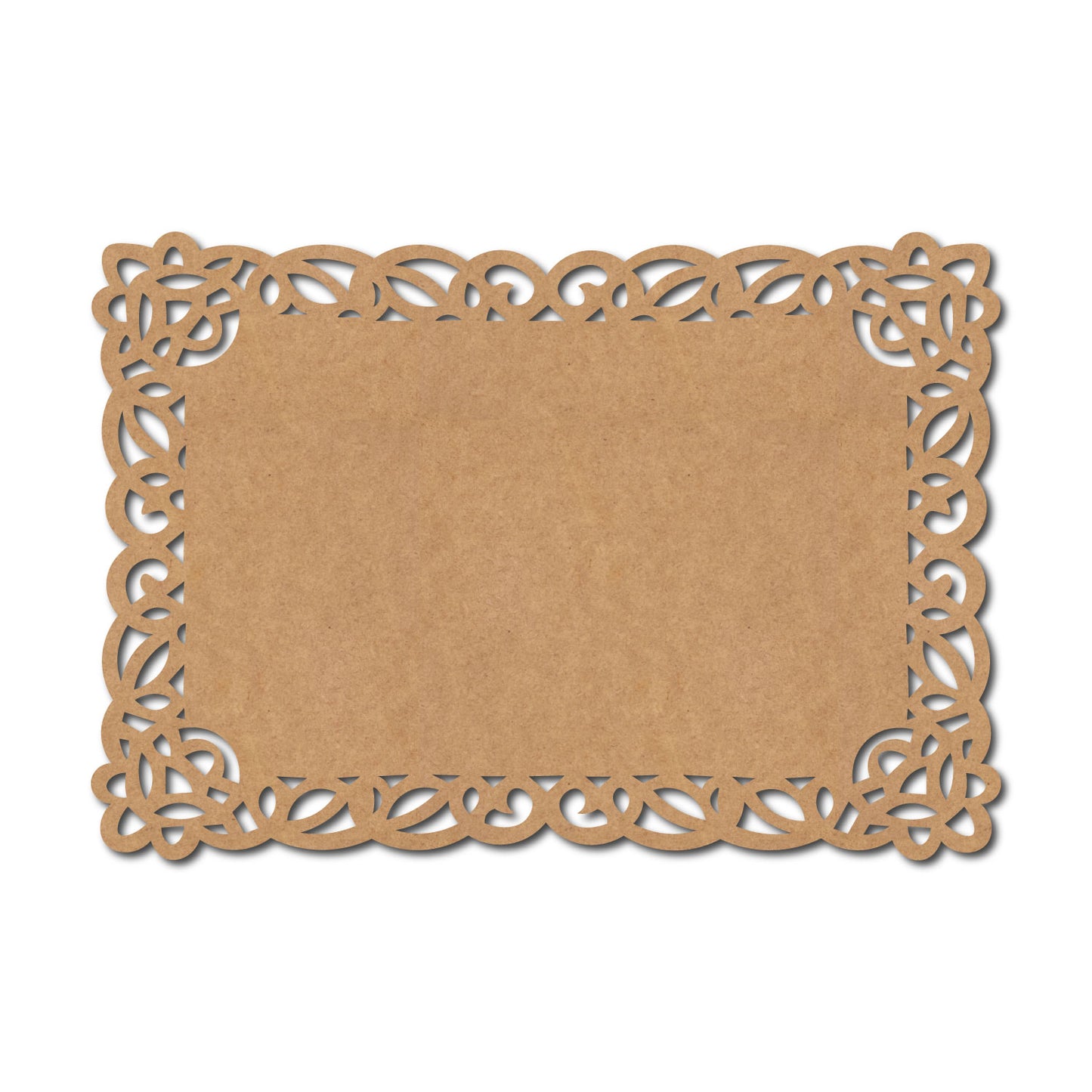 Designer Nameplate Cutout MDF Design 34