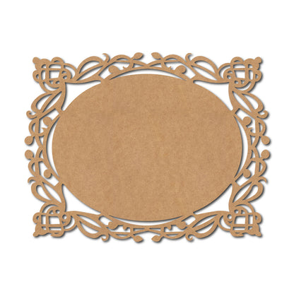 Designer Nameplate Cutout MDF Design 35