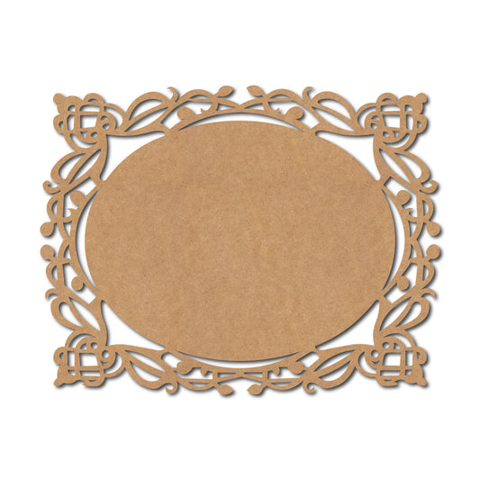 Designer Nameplate Cutout MDF Design 35
