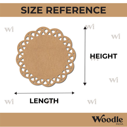 Designer Nameplate Cutout MDF Design 36