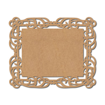 Designer Nameplate Cutout MDF Design 37
