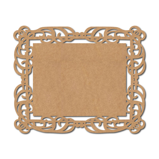 Designer Nameplate Cutout MDF Design 37