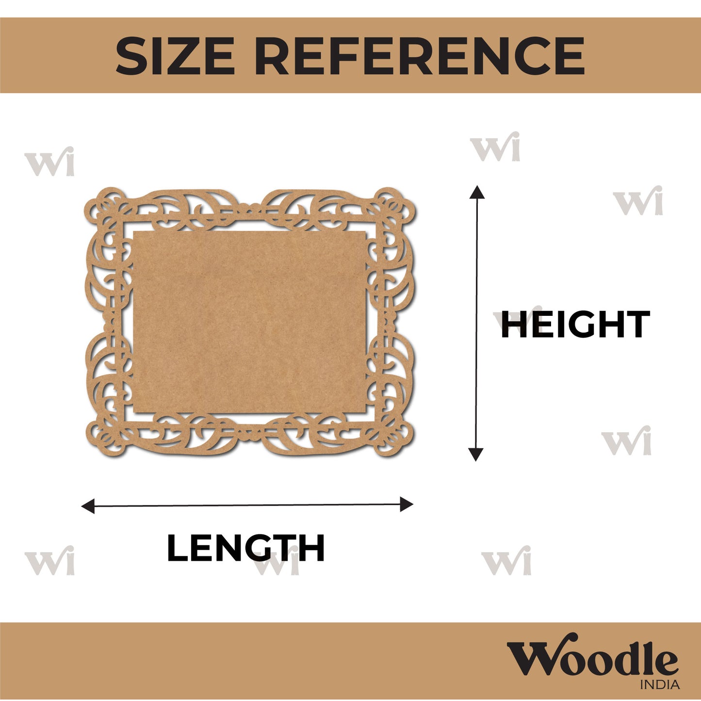 Designer Nameplate Cutout MDF Design 37
