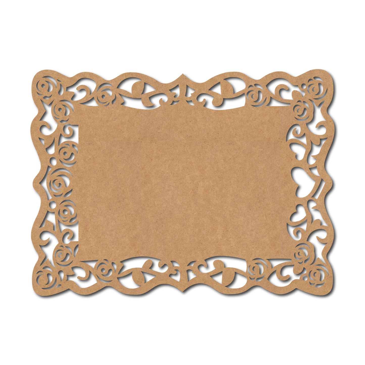 Designer Nameplate Cutout MDF Design 38