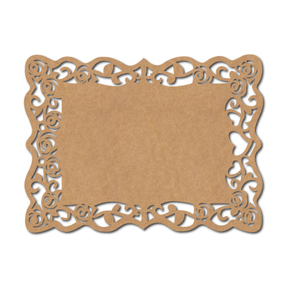 Designer Nameplate Cutout MDF Design 38