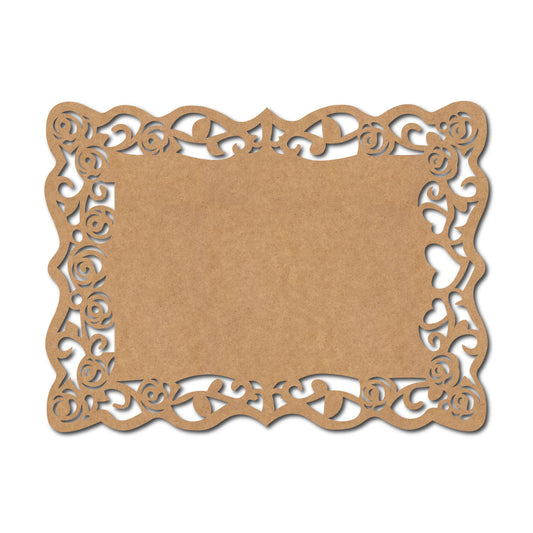 Designer Nameplate Cutout MDF Design 38