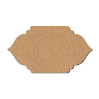 Designer Nameplate Cutout MDF Design 39