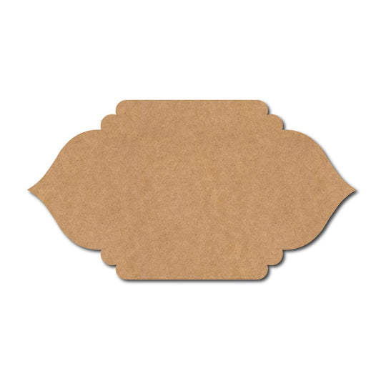 Designer Nameplate Cutout MDF Design 39