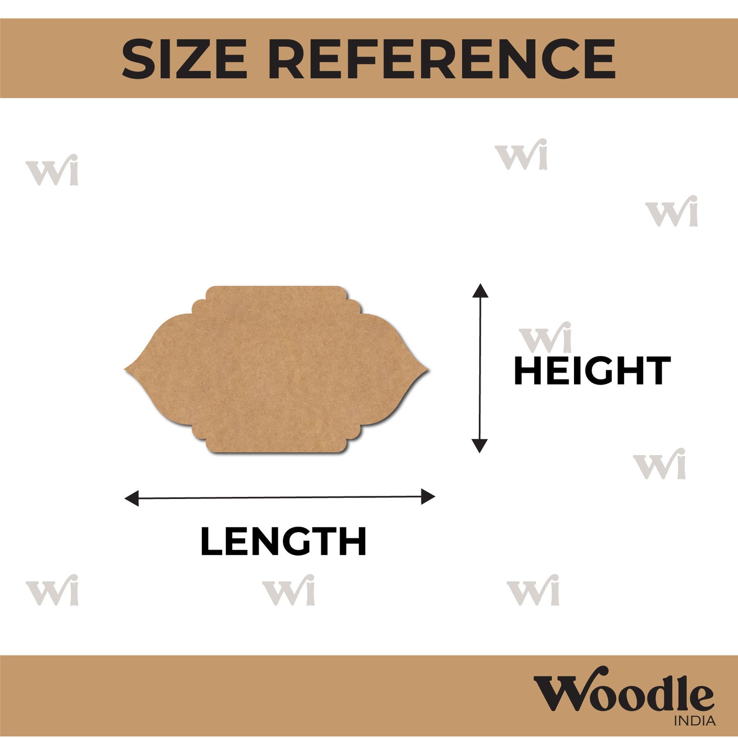 Designer Nameplate Cutout MDF Design 39