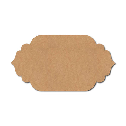 Designer Nameplate Cutout MDF Design 42