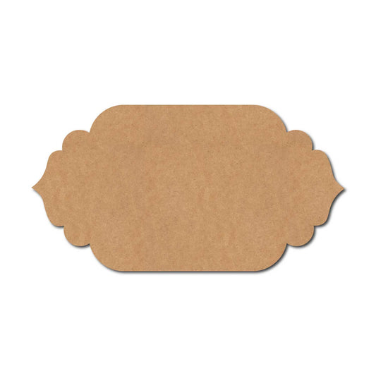 Designer Nameplate Cutout MDF Design 42
