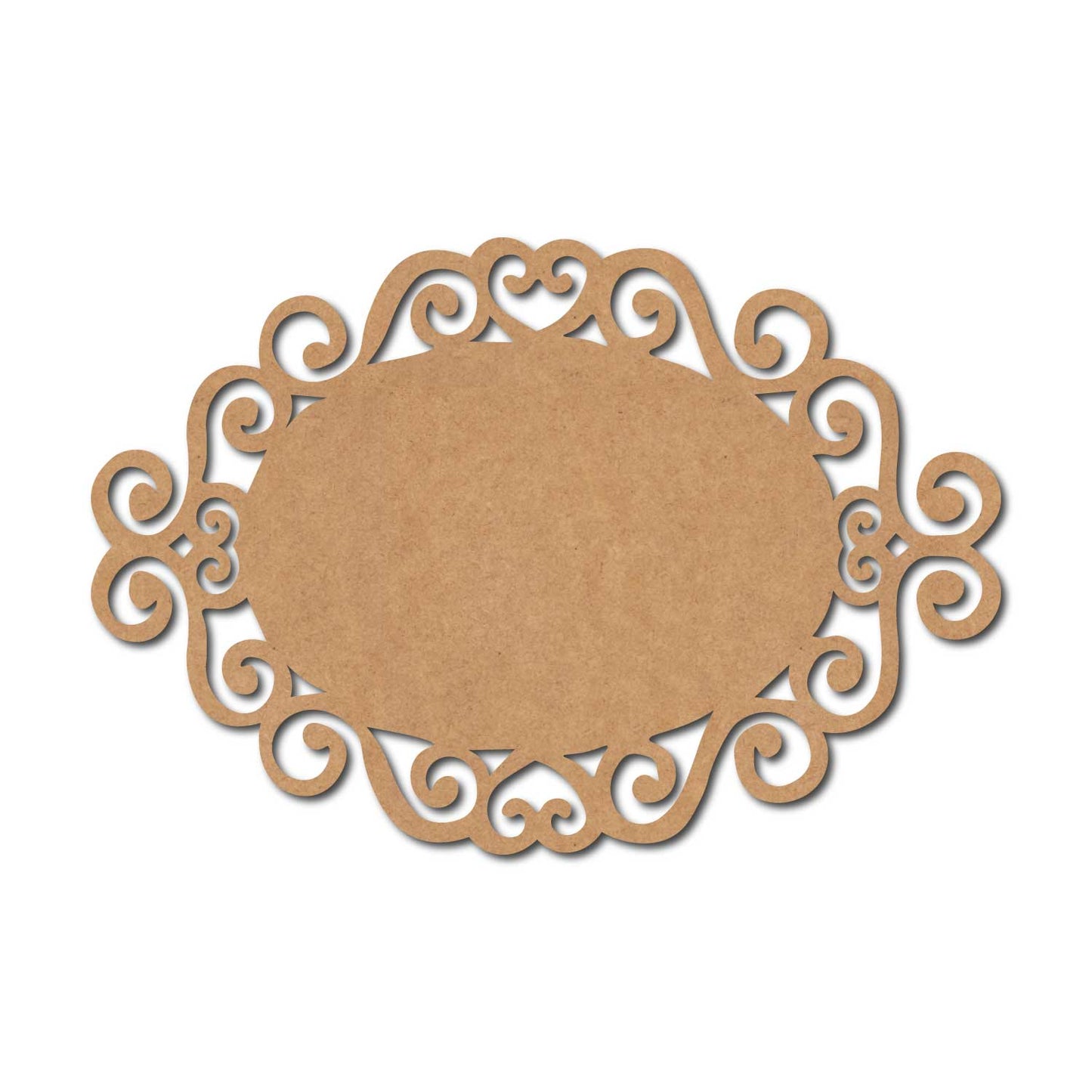 Designer Nameplate Cutout MDF Design 43