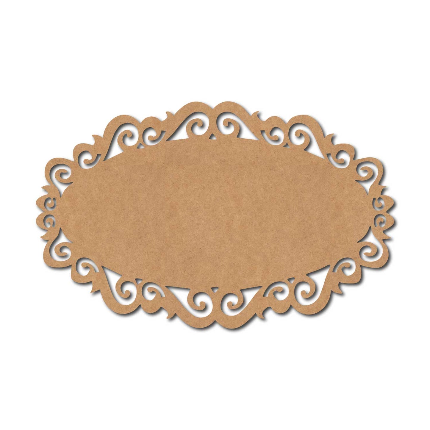 Designer Nameplate Cutout MDF Design 44