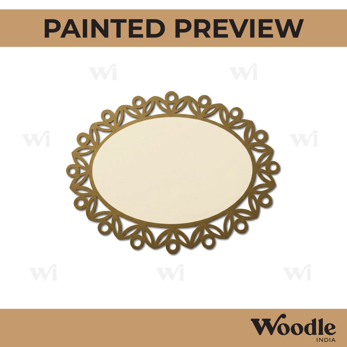 Designer Nameplate Cutout MDF Design 45