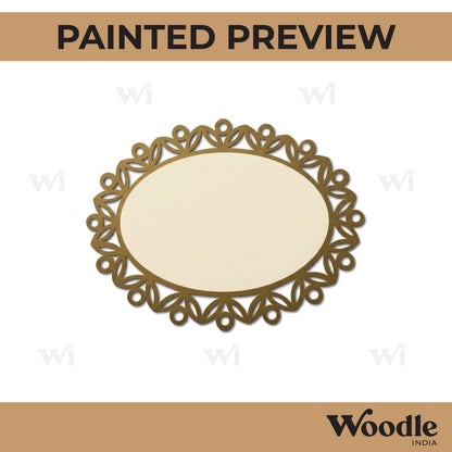 Designer Nameplate Cutout MDF Design 45