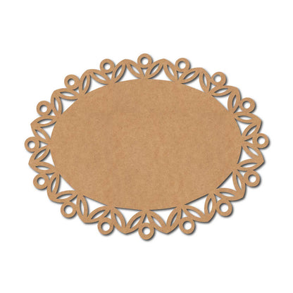 Designer Nameplate Cutout MDF Design 45