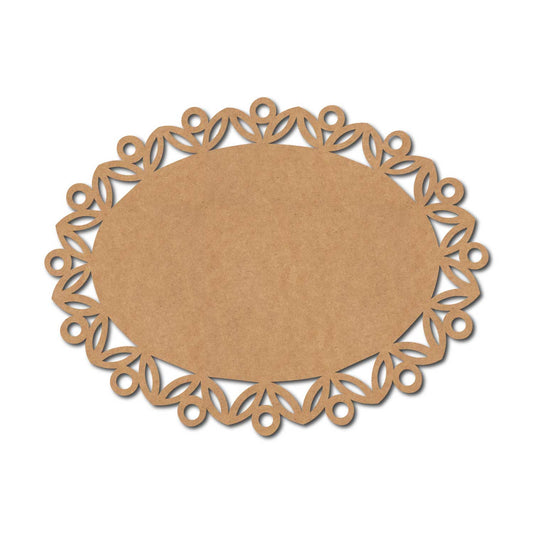 Designer Nameplate Cutout MDF Design 45