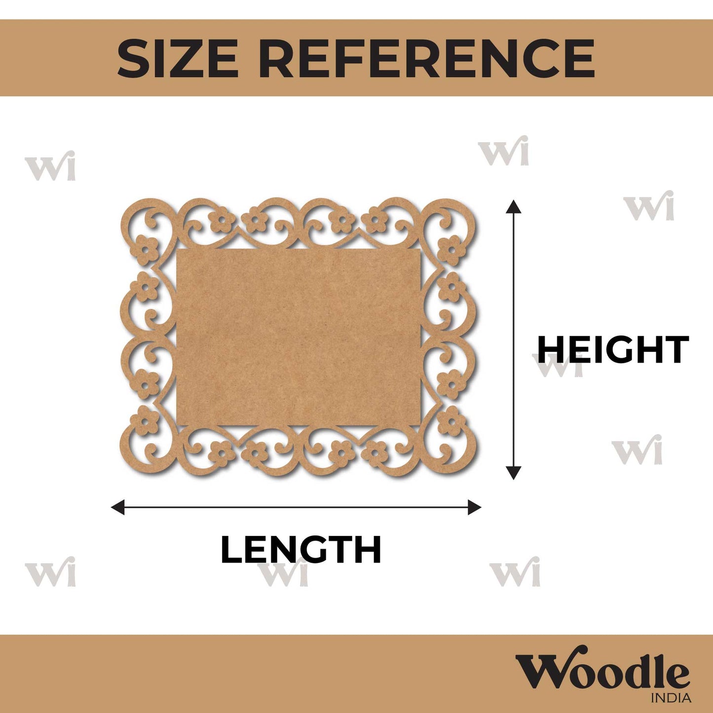 Designer Nameplate Cutout MDF Design 46
