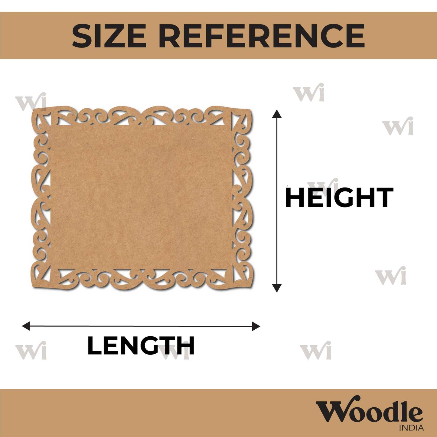 Designer Nameplate Cutout MDF Design 47