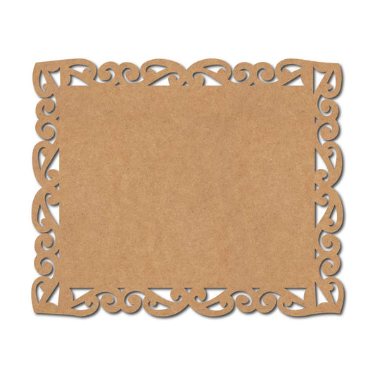 Designer Nameplate Cutout MDF Design 47