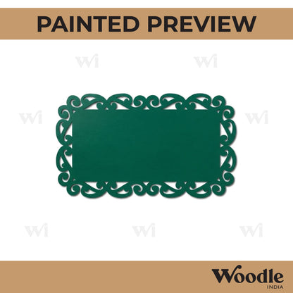 Designer Nameplate Cutout MDF Design 48
